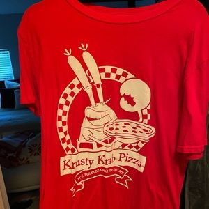 Krusty Krab Pizza T Shirt (Large)